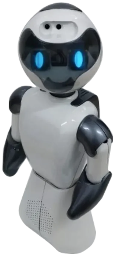 Robô Beo de perfil